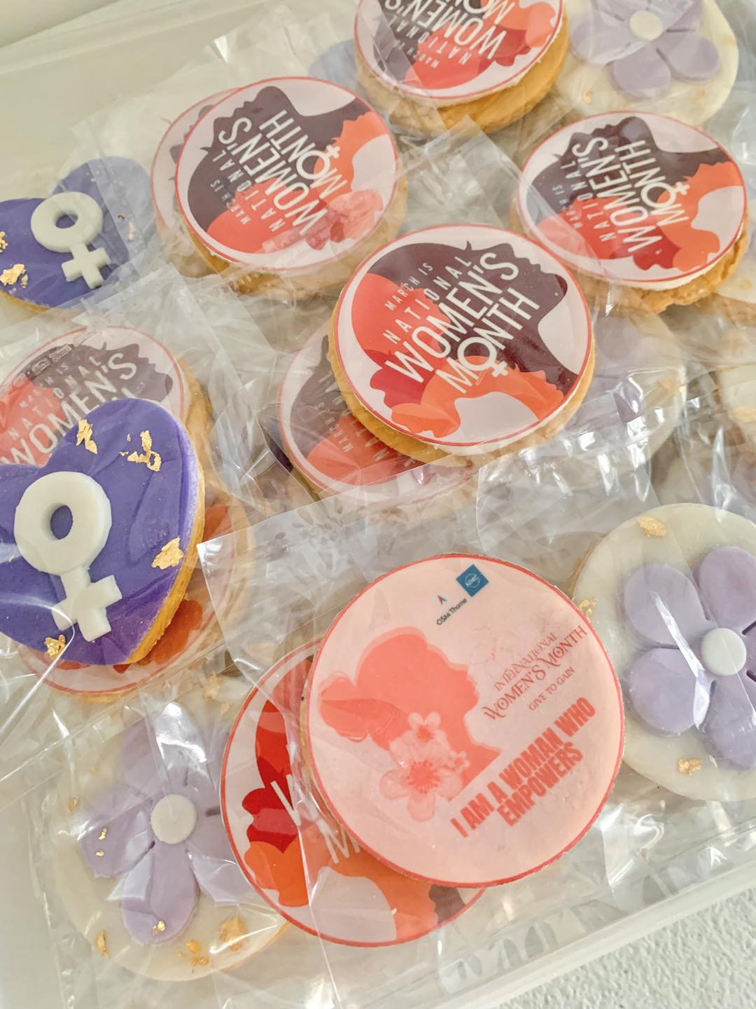 Women Empowerment Themed Cookies